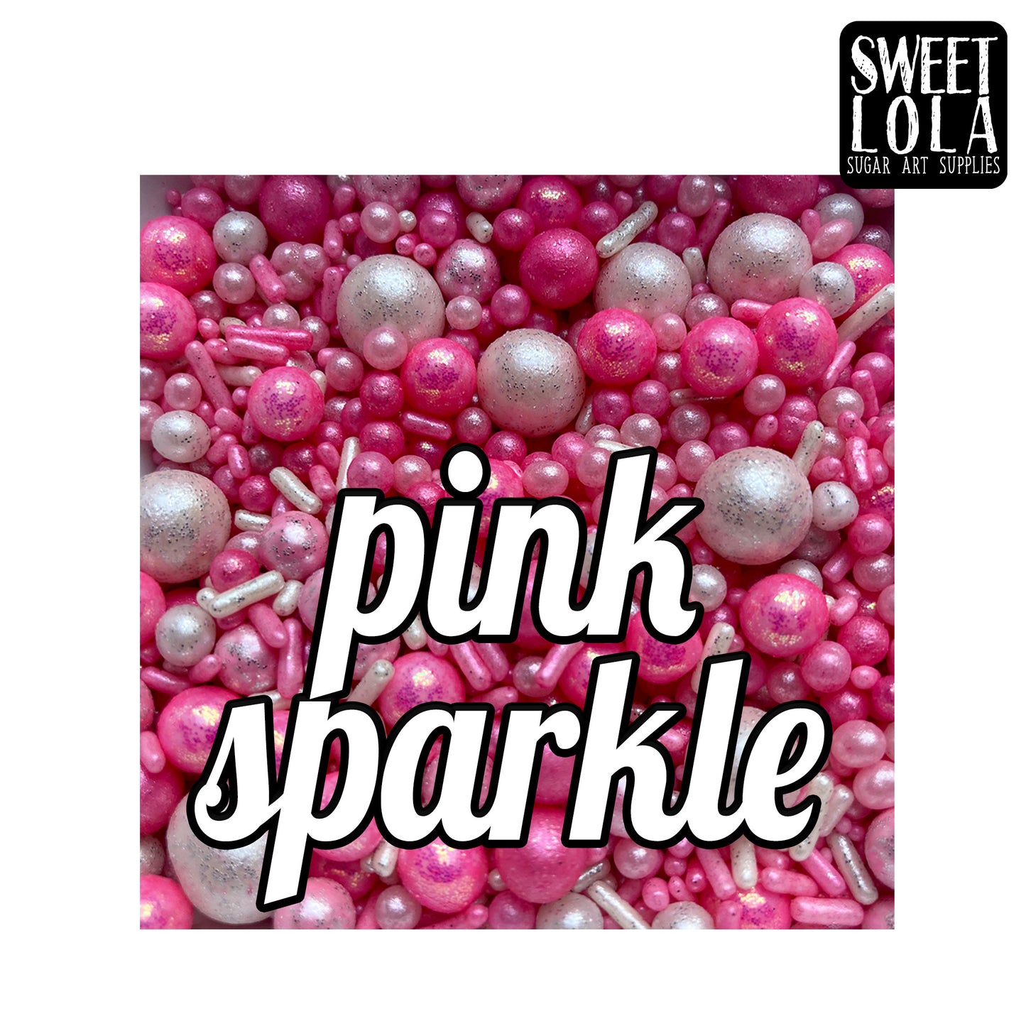 Pink Sparkle Luxe Sprinkle Mix