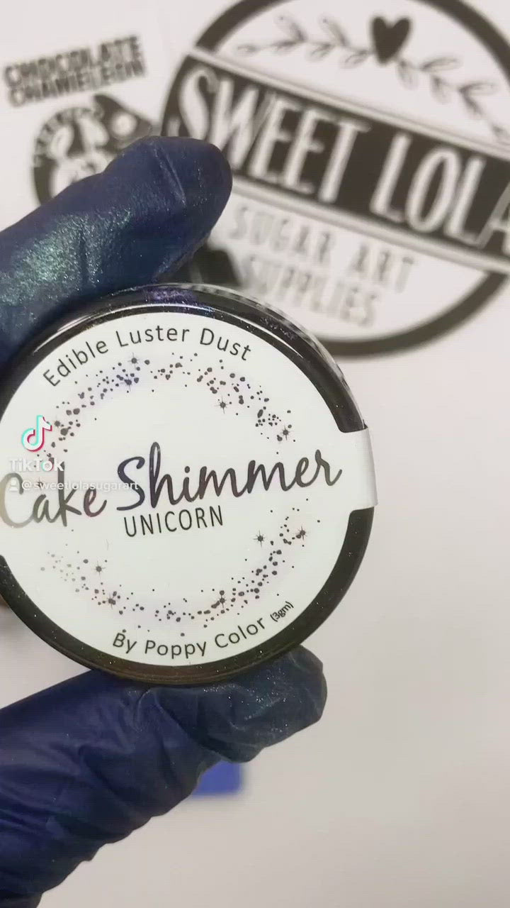 Edible Luster Dust - Cake Shimmer by Poppy Color – Sweet Lola