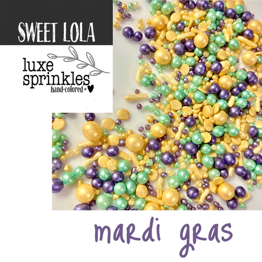 Mardi Gras Luxe Sprinkle Mix